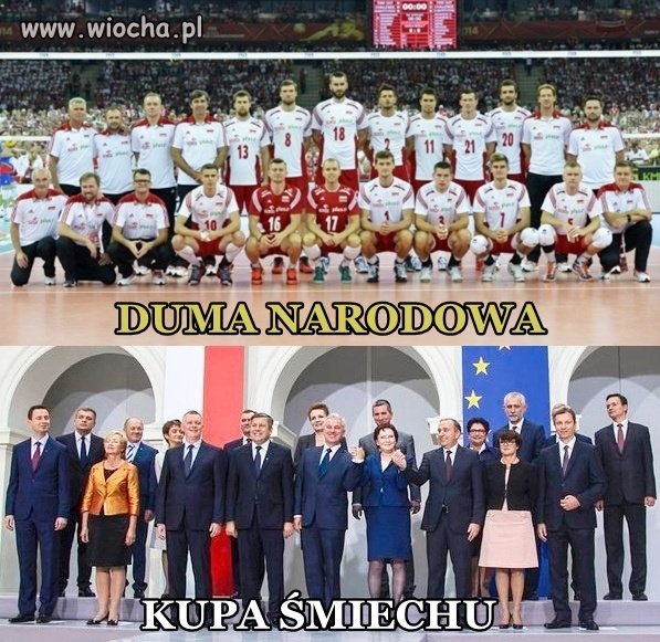 Dwie ekipy, o których w Polsce się mówi.