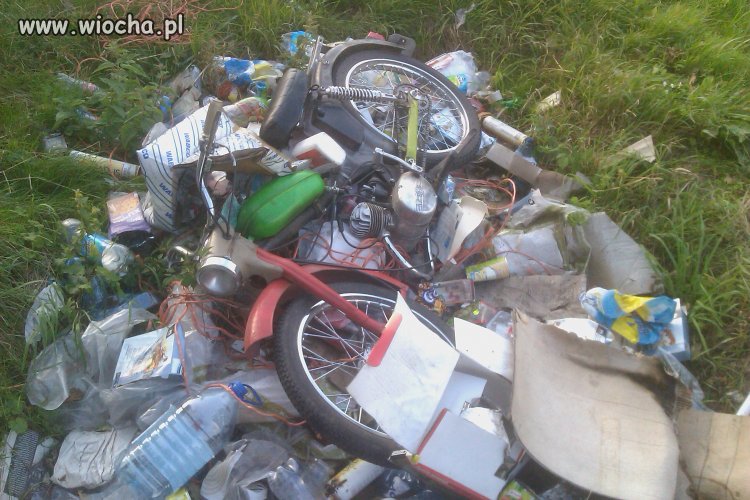 Czego to ludzie nie wyrzucą 