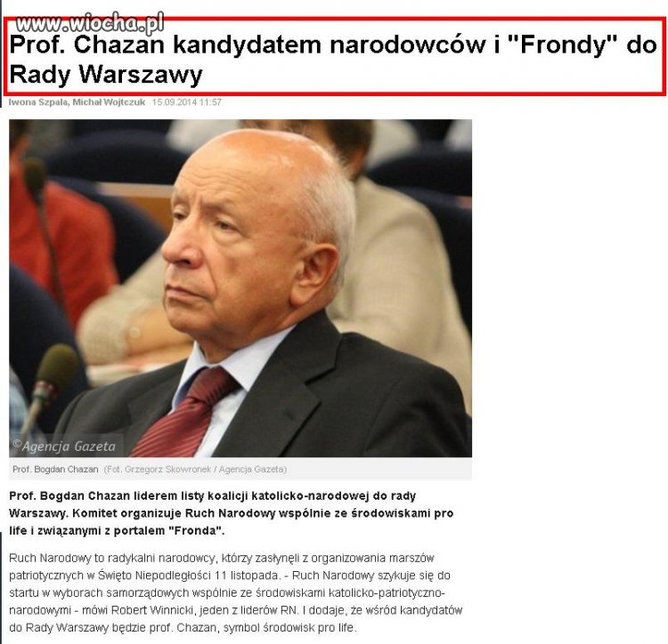 Oni tak na poważnie? 