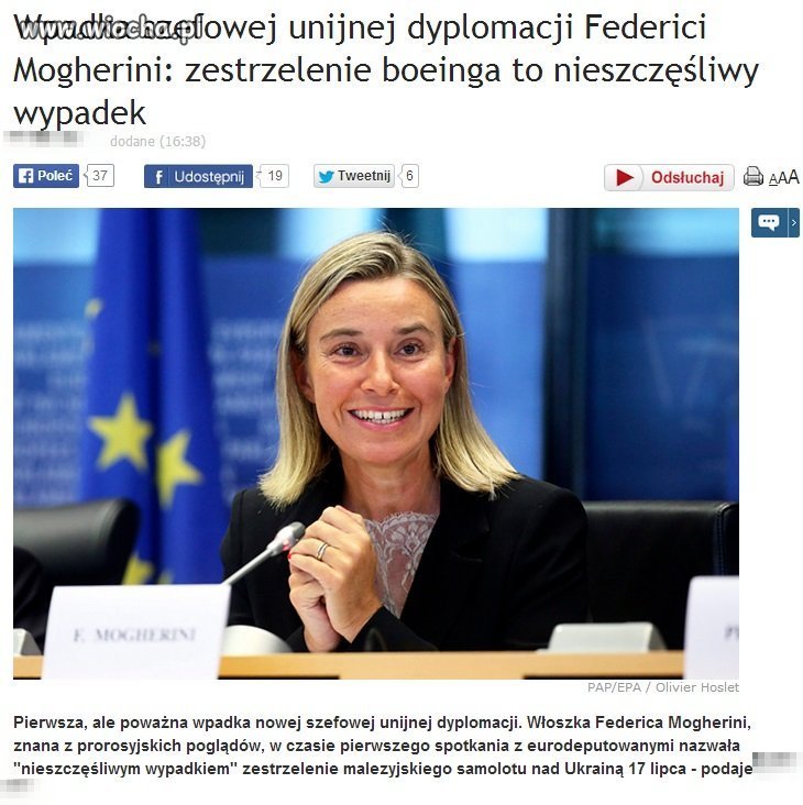 Sorry Holendrzy niechcący Was zestrzelono