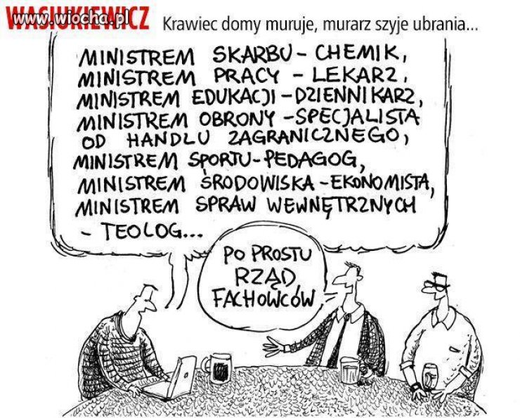 Taki mamy nowy rząd "fachowców"