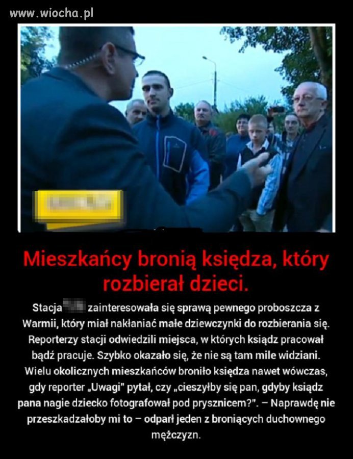 Mieszkańcy bronią księdza...