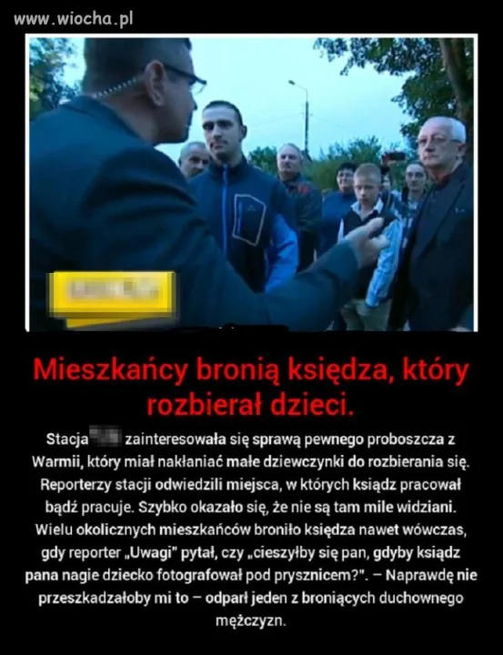 Mieszkańcy bronią księdza...