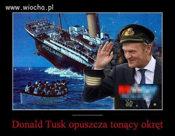 Jak okręt tonie