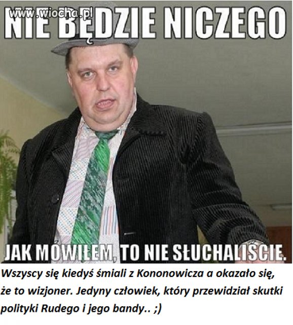 Pamiętacie tego "polityka" ?