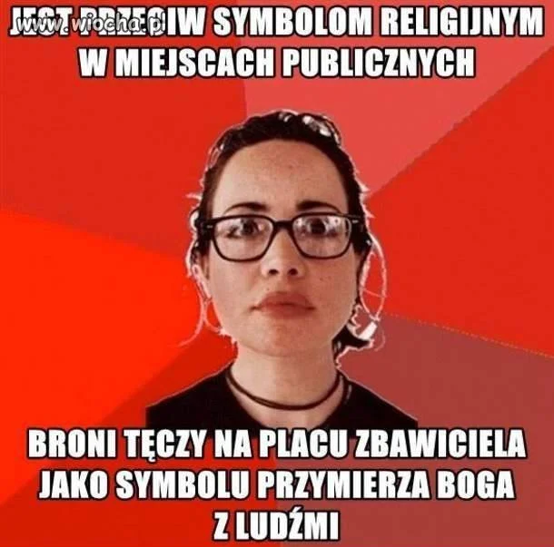 Sporna tęcza.