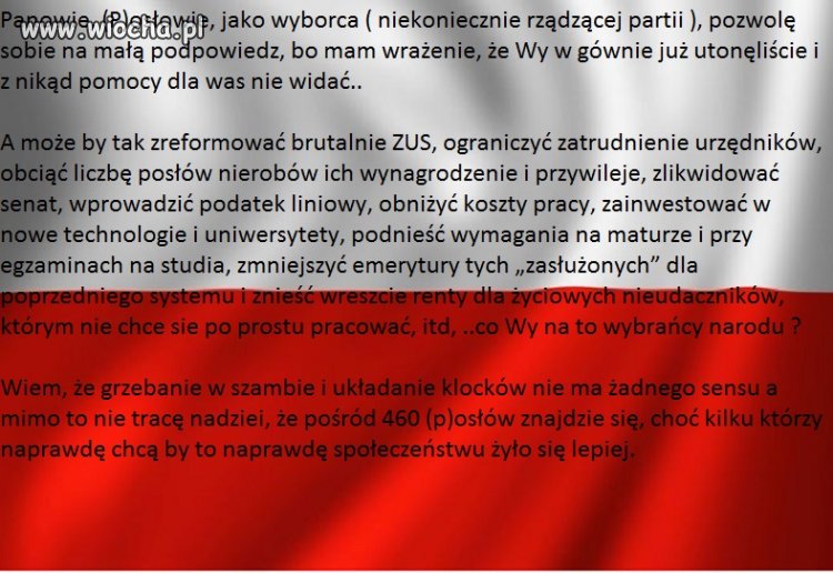 Polska i jej gospodarka umiera...