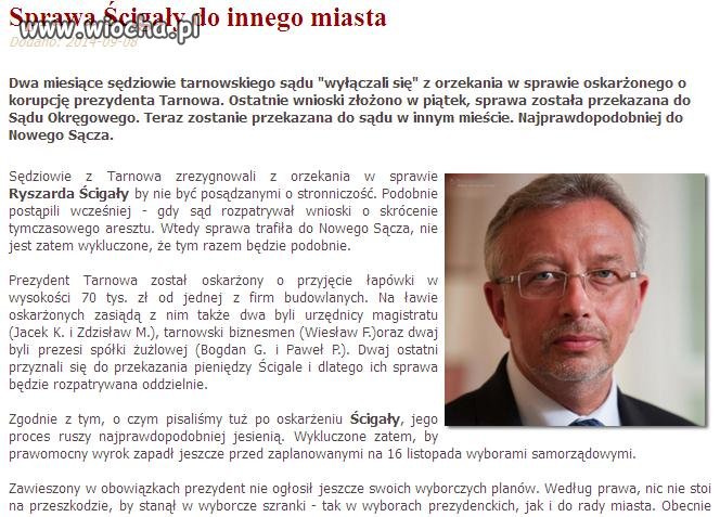 Kolesiarstwa cią dalszy zdąży przed wyborami 