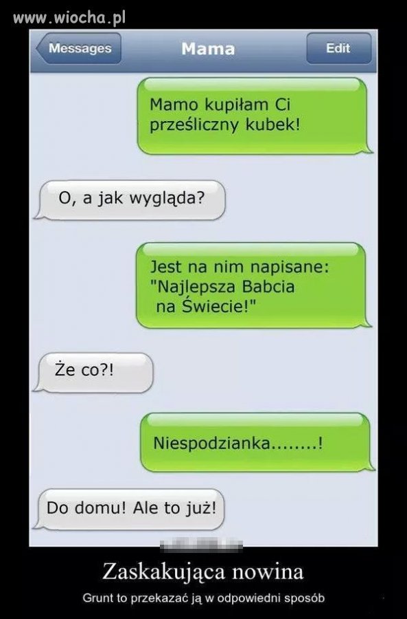 Zaskakujaca nowina
