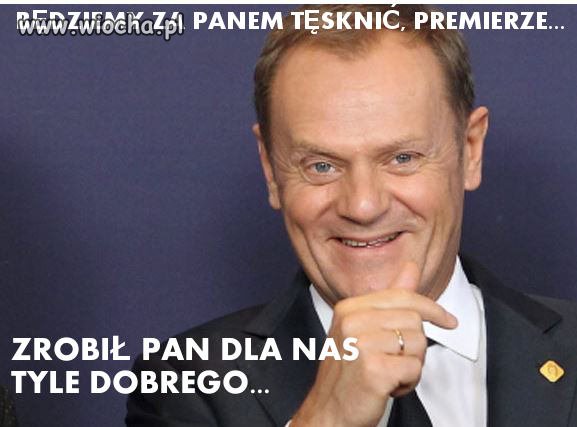 Pożegnajmy naszego Premiera...