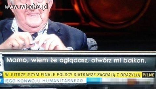 Nie łatwiej zadzwonić???