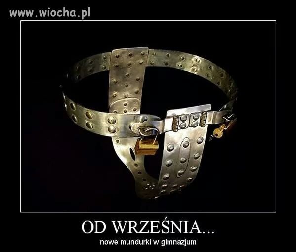 Nowe mundurki w szkole hahaha