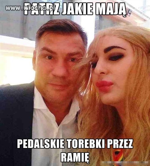 Hipokryta o bardzo małym rozumku.