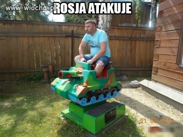 Uwaga ruskie nadciągają