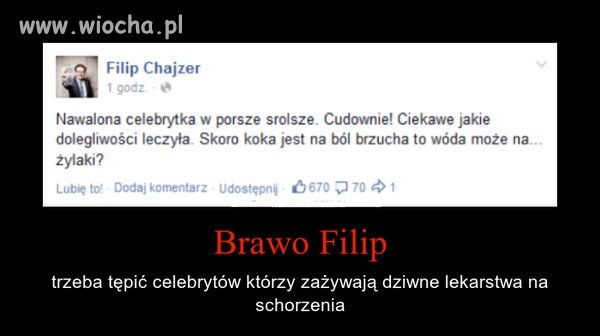 Sfrustrowana celebrytka