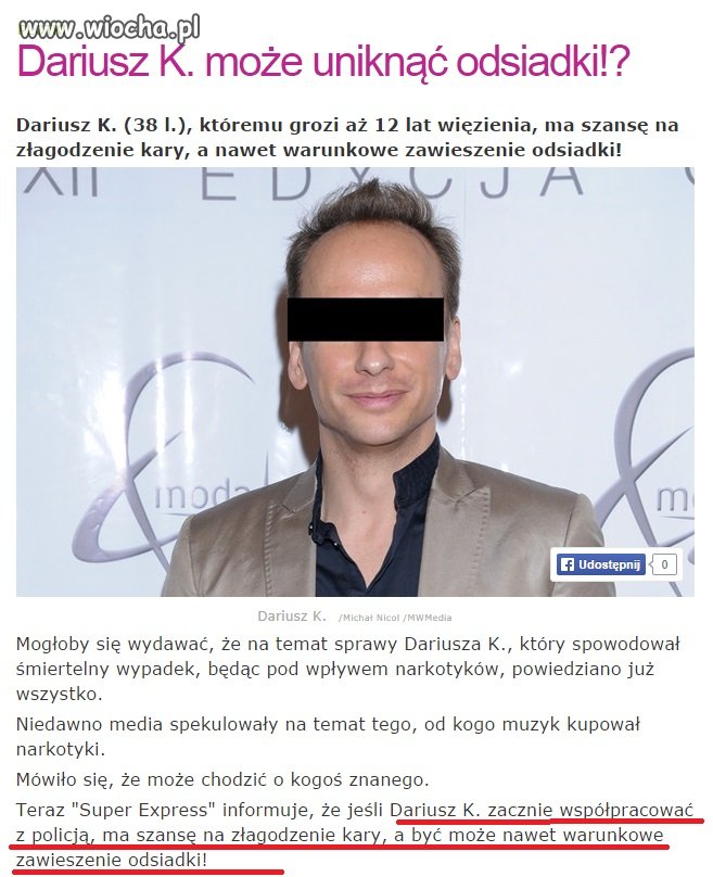 Jak wyda dilera to nie będzie morderstwa