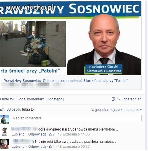 Taki Prezydent takie miasto...
