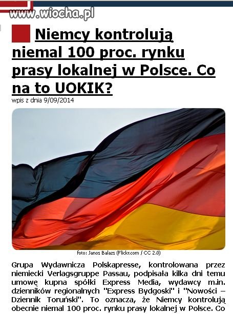 Wolne MEDIA w Polsce ?