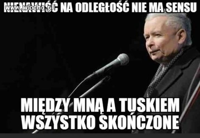 Nienawiść na odległość...