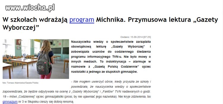 Indoktrynacja lewacka
