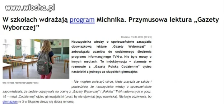 Indoktrynacja lewacka