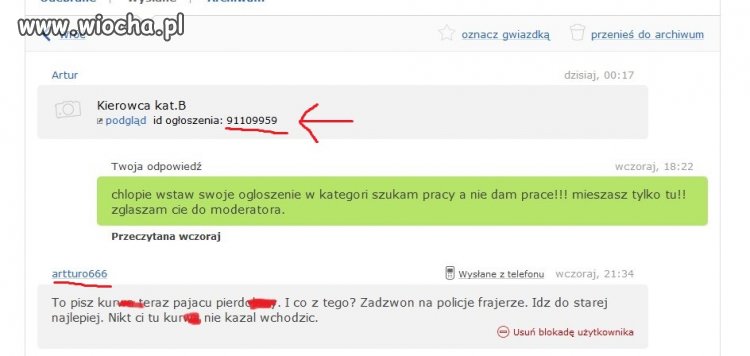 Koledzy Koleżanki !!! PRZESTRZEGAM przed typem c.d