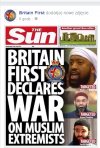 Britain First- pierwsza organizacja wypowiadająca.
