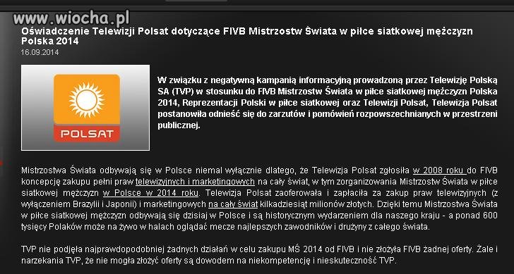 Tak najeżdżacie na Polsat 