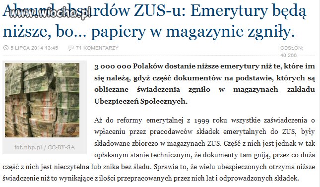 "Nie mamy Pańskiego płaszcza i co nam Pan zrobi ?"