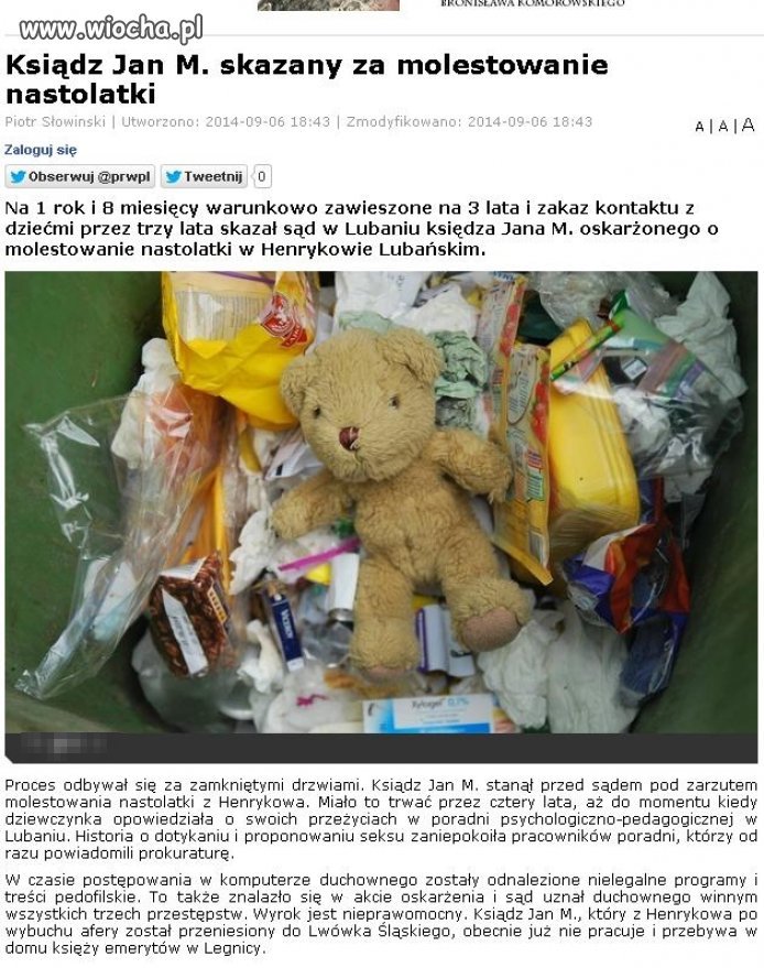 Kara w zawieszeniu za pedofilię!!!