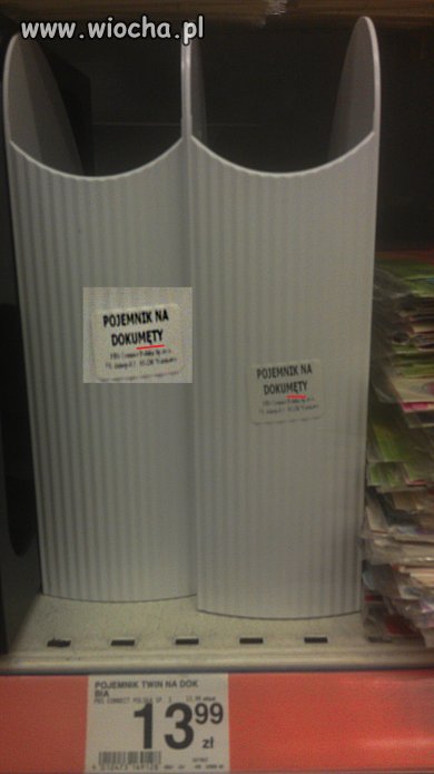 Wiocha dla Carrefour'a czy producenta?