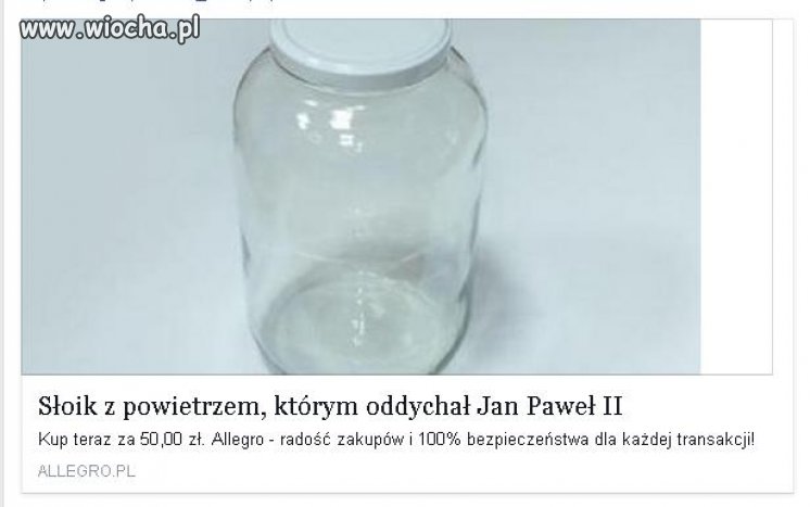 I jakiś idiota to kupił. 