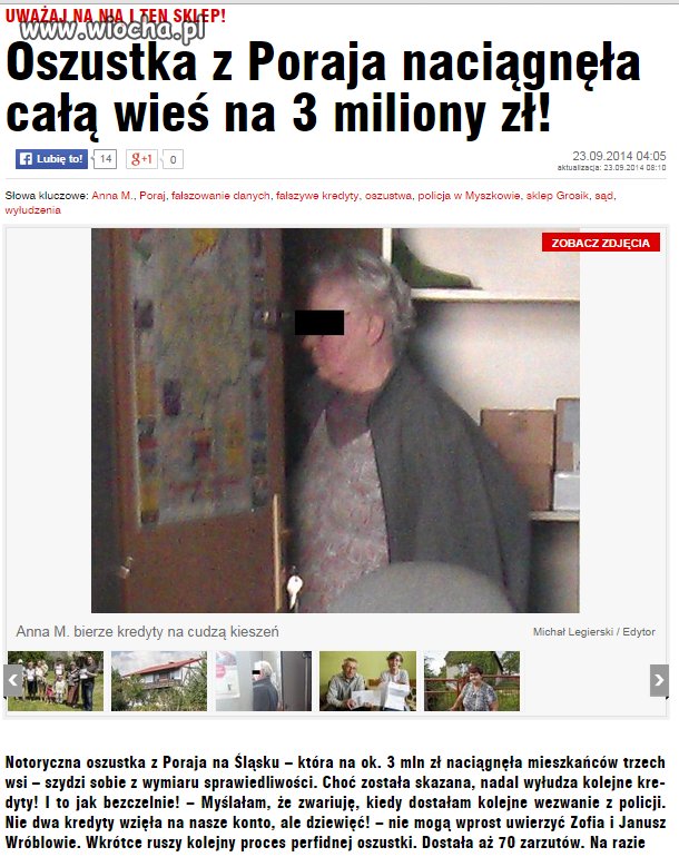 Oszustka naciągnęła całą wieś na 3 mln złotych
