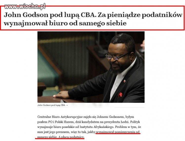 A takiego "Świętego" z siebie robił... 
