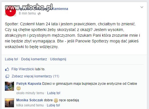 Napalony prawiczek szuka Pani!