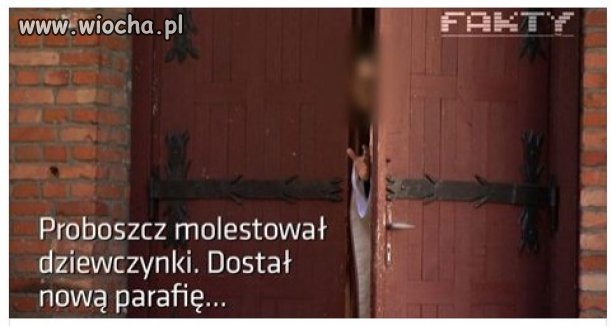 Kościół katolicko pedofilski.
