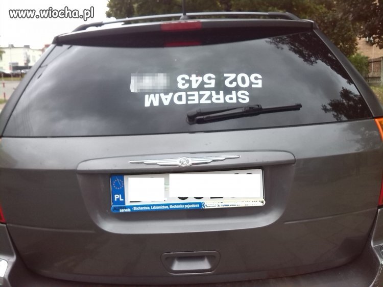 Grunt to dobra reklama...