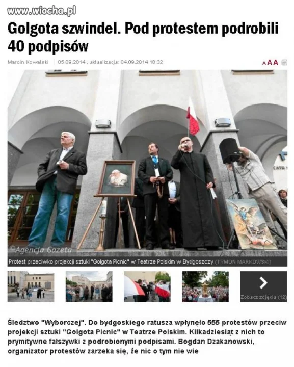Oszustwo to przecież grzech!!!