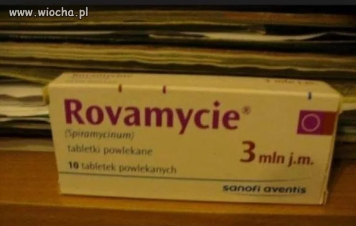 Na ból dupy.