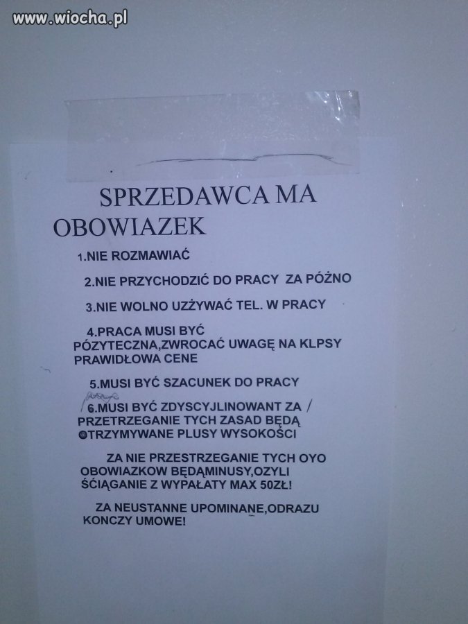 Regulamin jednego z Centrum Chińskich Opolszczyzny