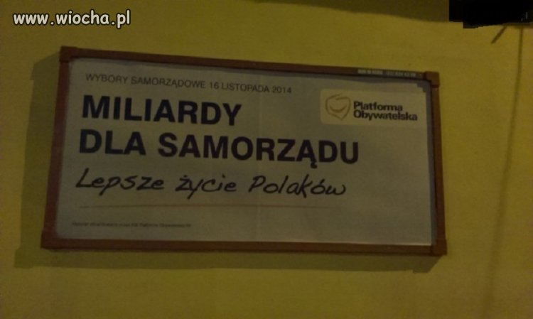 Kolejny przedwyborczy cud
