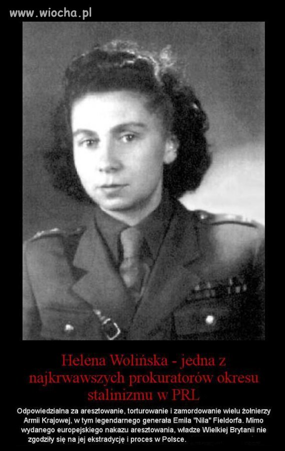 Niestety zbrodniarze nadal żyją na wolności