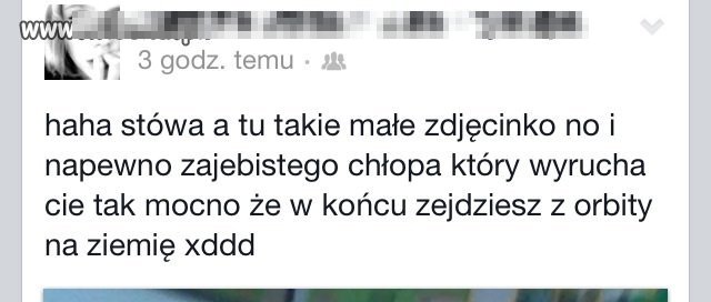 Życzenia gimnazjalistek...