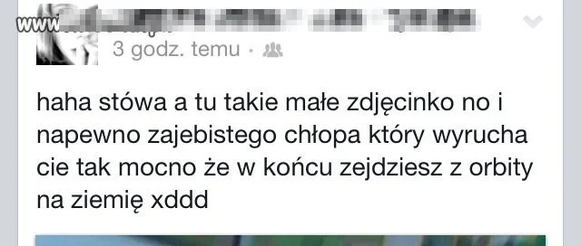 Życzenia gimnazjalistek...