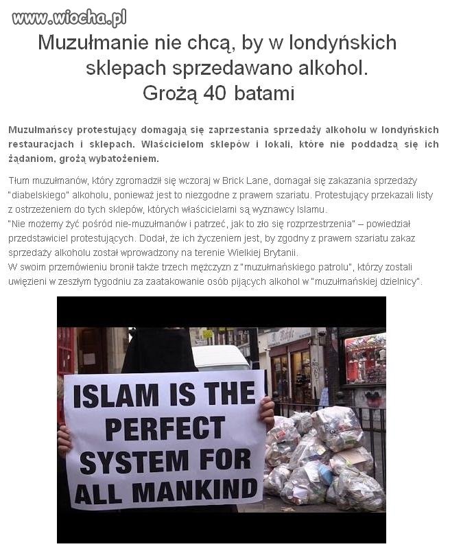 "Islam jest perfekcyjnym systemem dla ludzkości?"