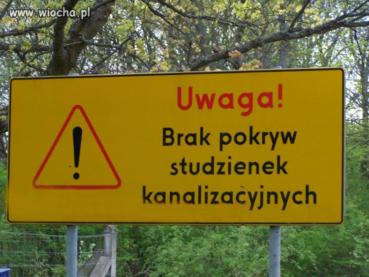 Były dziury na drodze, droga uszkodzona, a tu...