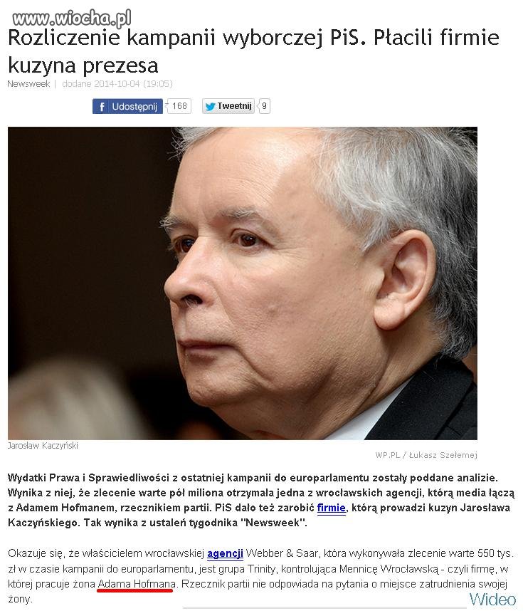 To są ci "UCZCIWI" 