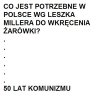 Leszek Miller: Komunizm zmodernizował Polske...