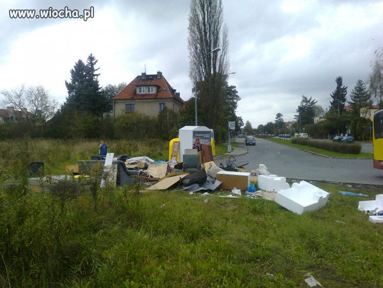 Selektywna zbiórka odpadów w wykonaniu miejscowych
