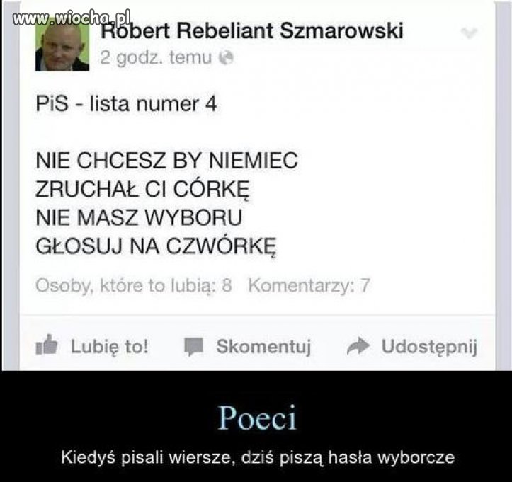 A ja na szczęście spłodziłem syna 